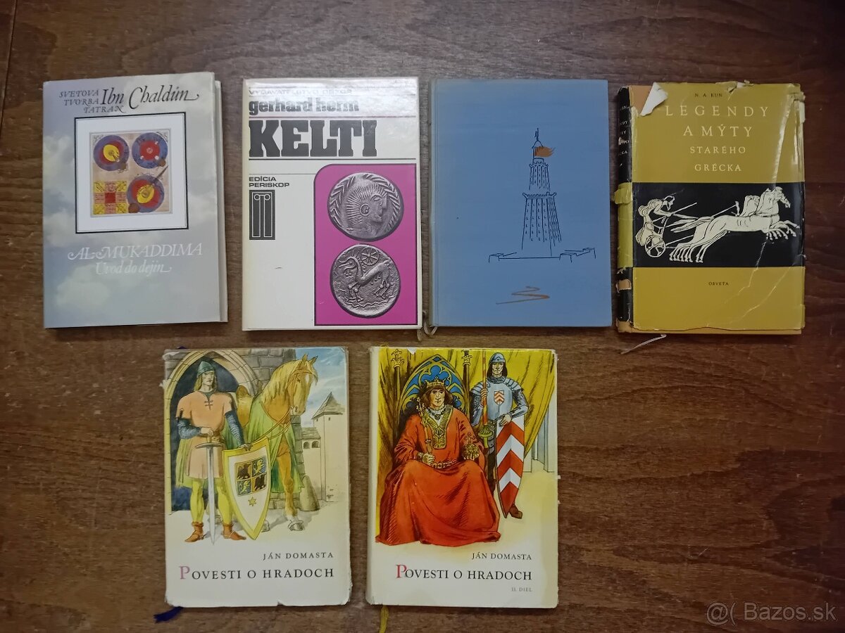 Knihy o histórii, encyklopédia, povesti - 2