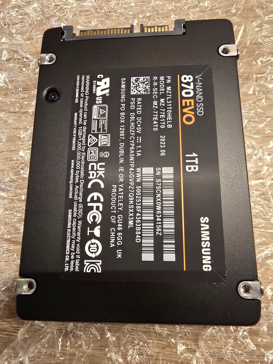 Ssd Disk samsung 870 evo 1tb - 2