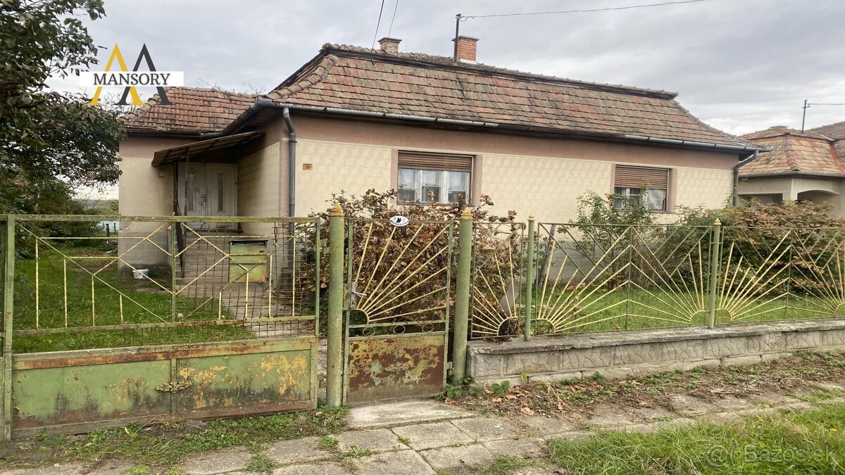 Na predaj trojizbový rodinný dom za 38 000 eur na pozemku 10 - 2