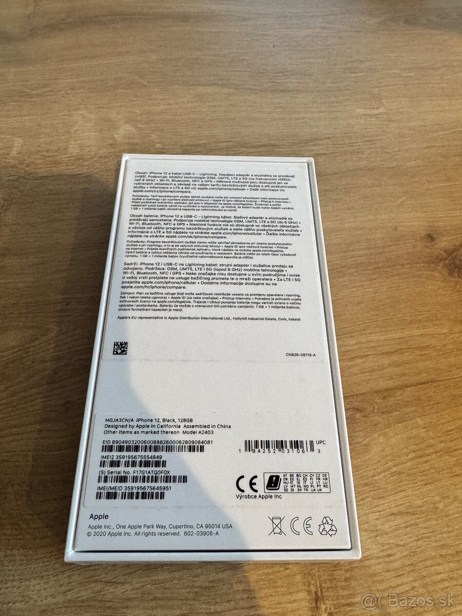 Iphone 12 128 GB, black - 2