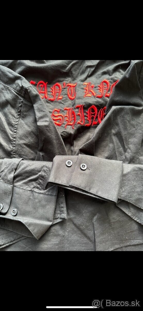 Philipp plein košela L čierna - 2