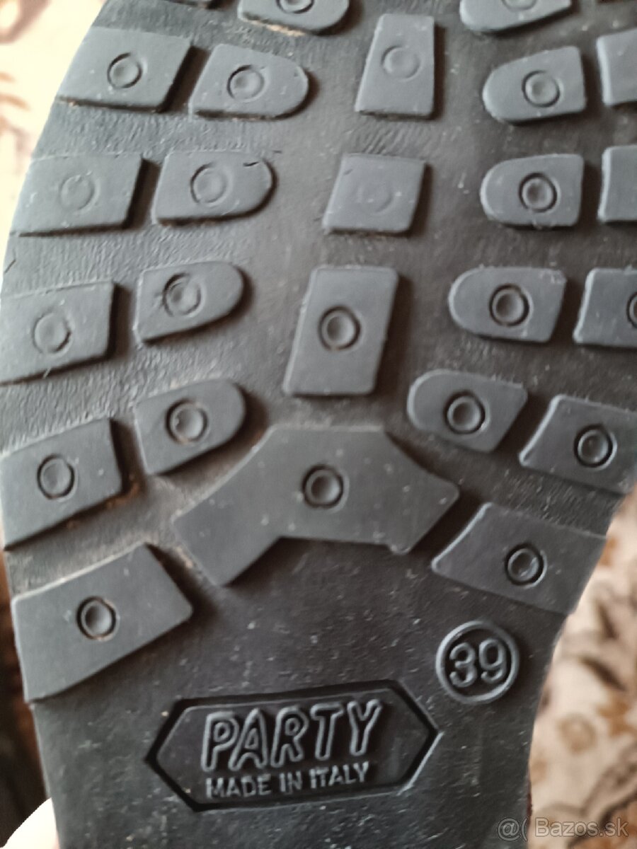 Hnedé kožené čižmy - 2