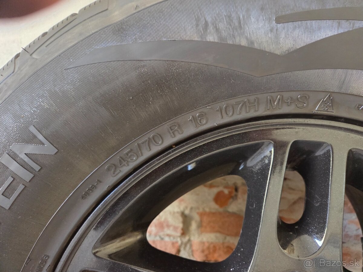 Disky + pneumatiky 4ks 16" - 2