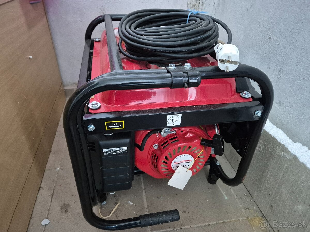 Elektrocentrála Tech Solution PT3800-CE – úplne nová, 3,5 kW - 2