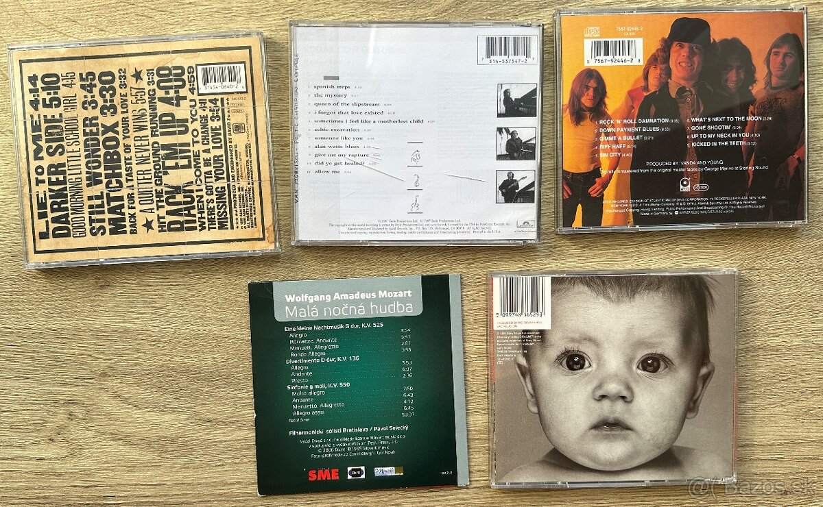 Cdčka AC/DC Mozart Van Morrison Bad Religio - 2