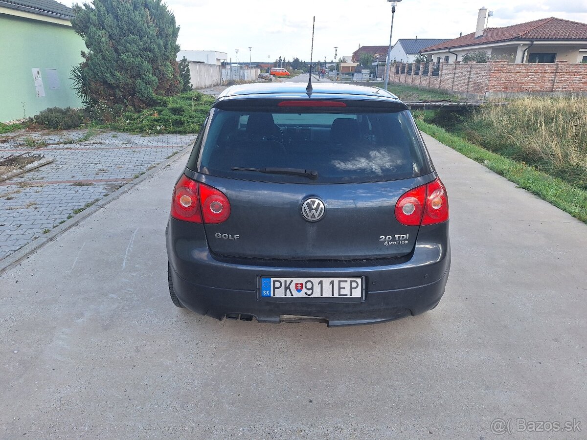 Predam VW Golf V, 2.0 103kW 4x4 4 motion - 2