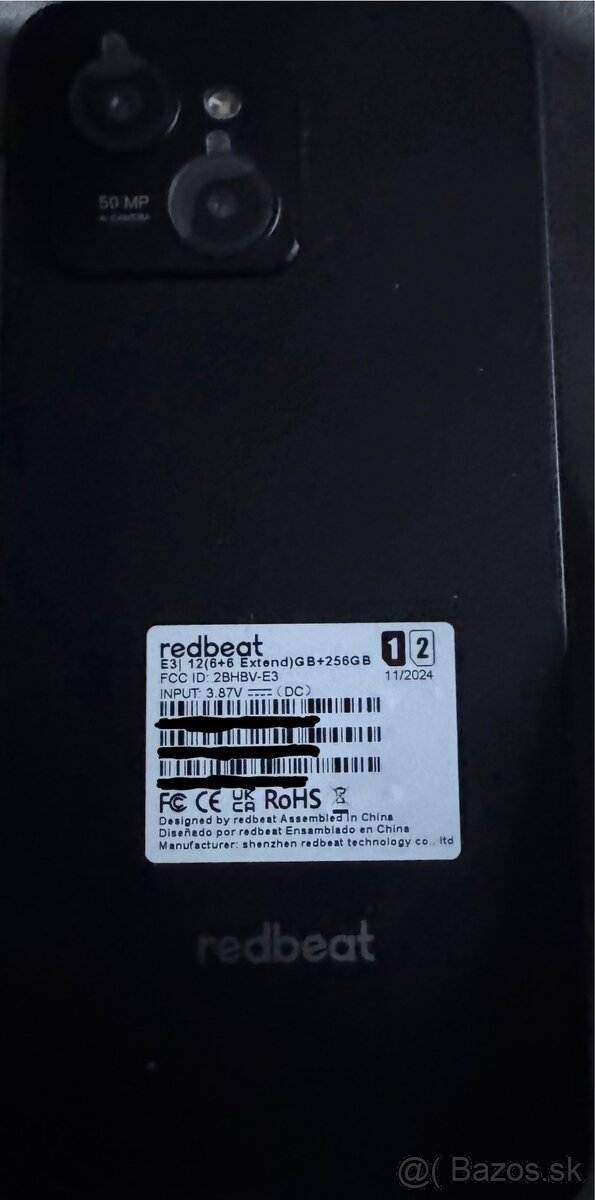 RedBeat E3 Android14 & 2.0 GHz Octa-Core &12GB RAM+256GB ROM - 2