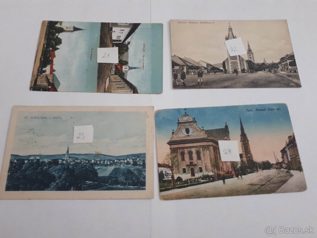 Stare pohladnice Kosicky kraj - 2