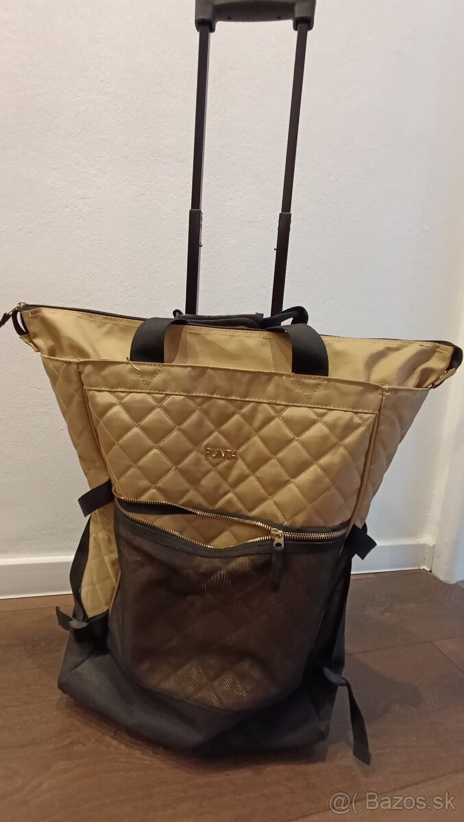 Nákupná taška na kolieska - Wheel Classy Gold - PUNTA - 2