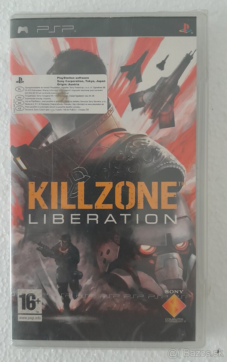 Predám hru KILLZONE LIBERATION NA PsP - 2