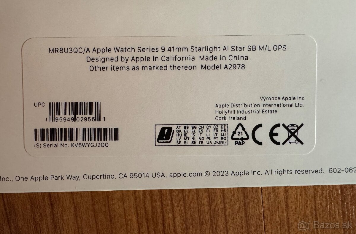 Apple Watch S9 41mm Starlight - 2