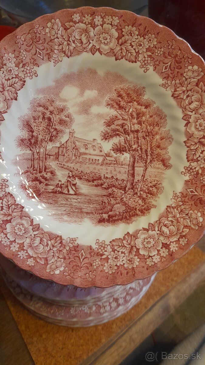 Anglický porcelán 6+6+6 kusov 150eur - 2