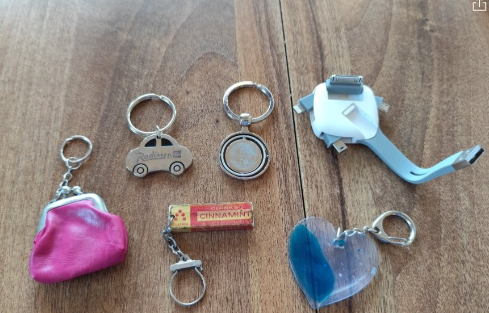 Zabavne privesky, stav ako na fotke - 2