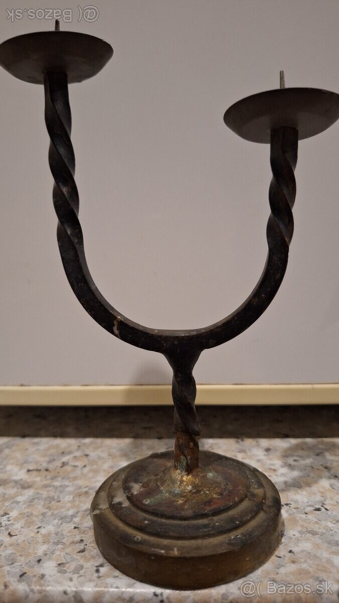 Predám retro stojan na sviečky - 2