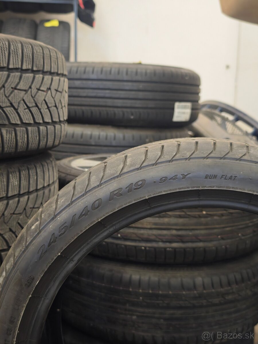 245/40 R19 Letné Pirelli P Zero RunFlat - 2