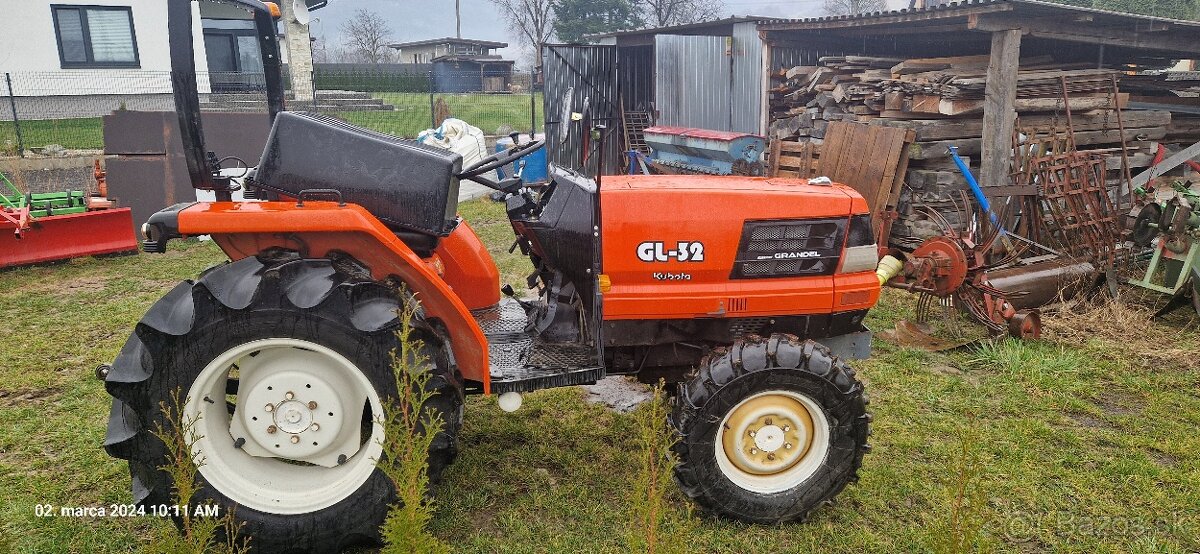 Malotraktor - Kubota GL 32 - 2