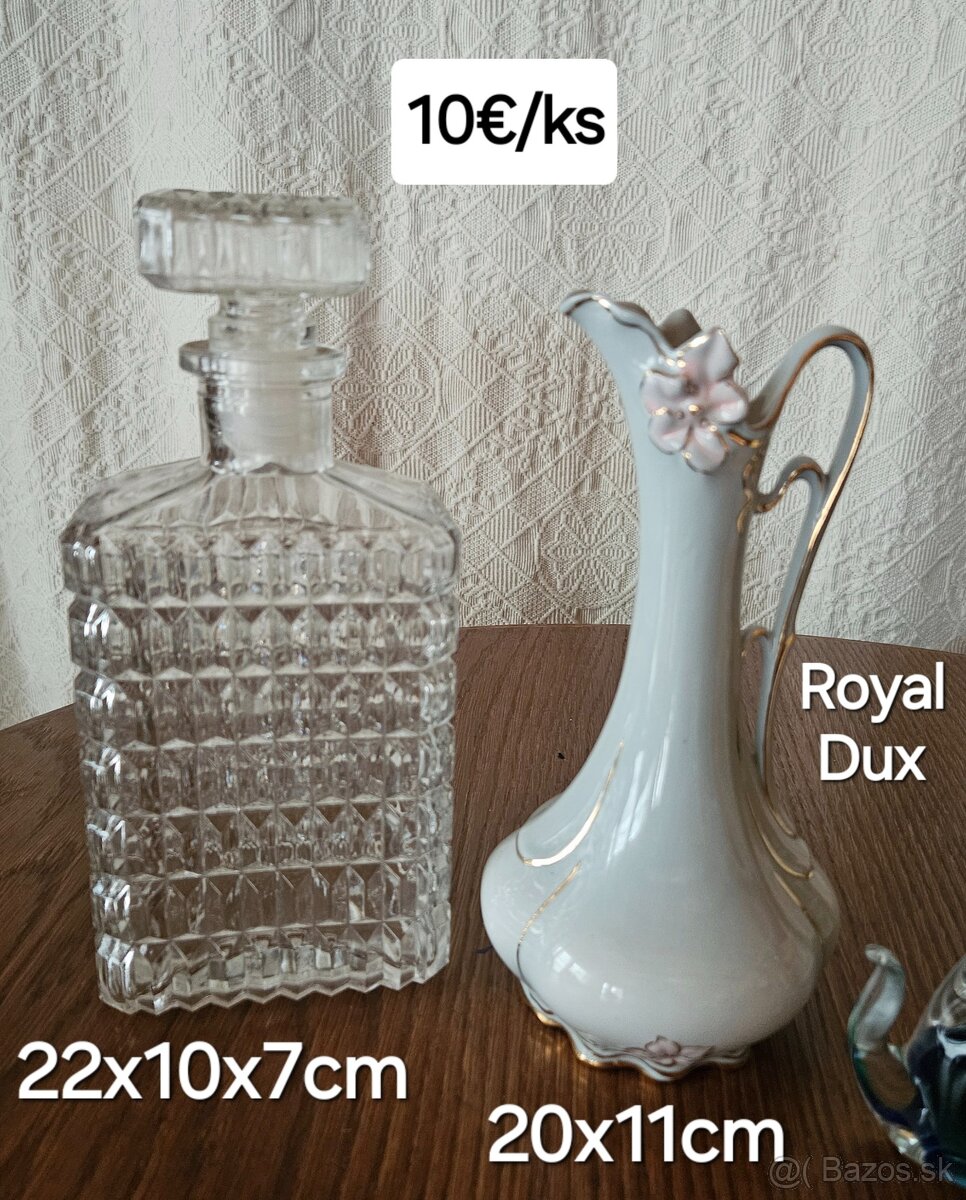 DEKORACIE SKLO/PORCELÁN/KERAMIKA - 2