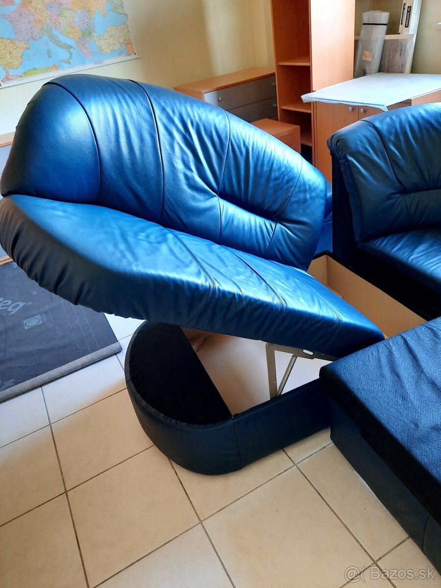 Kožená sedačka - 2