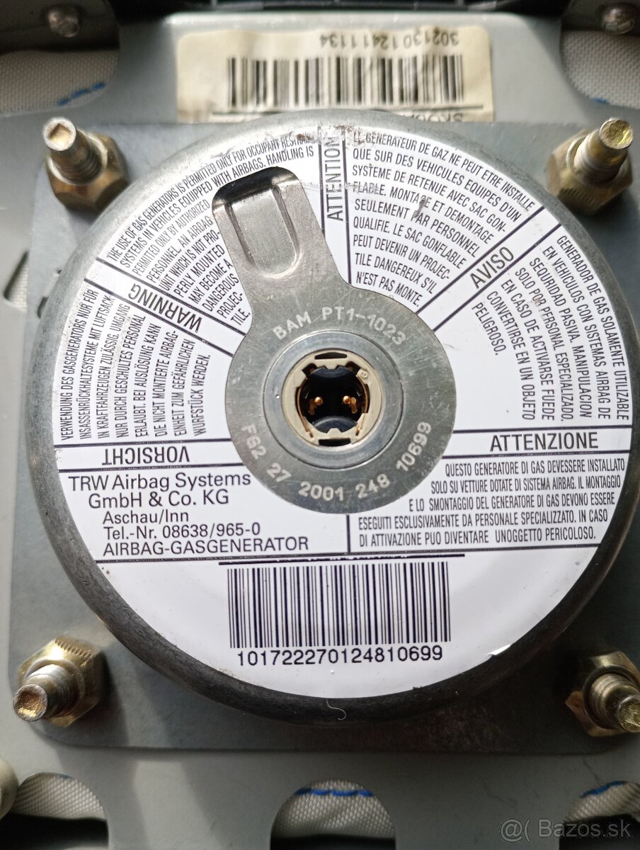 Skoda fabia starter airbag - 2