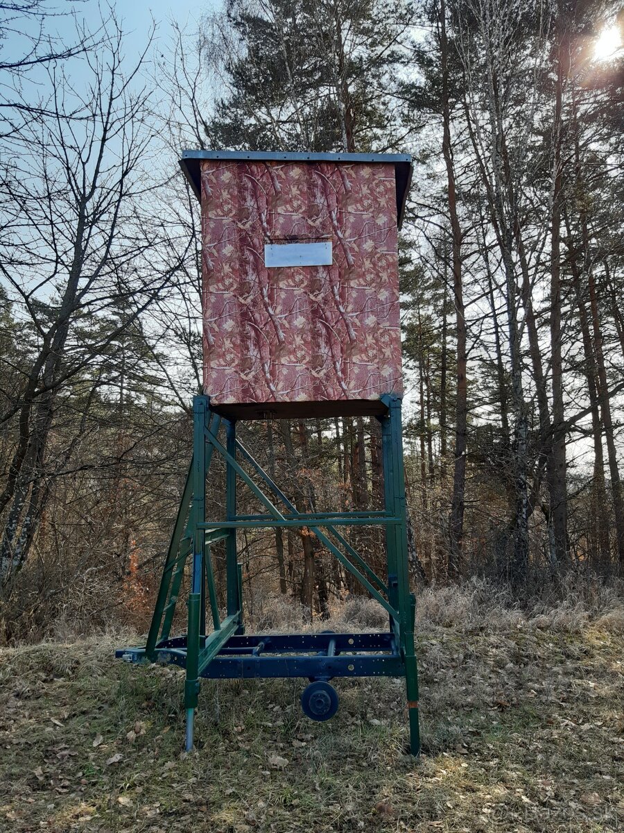 Mobilný poľovnícky posed - 2