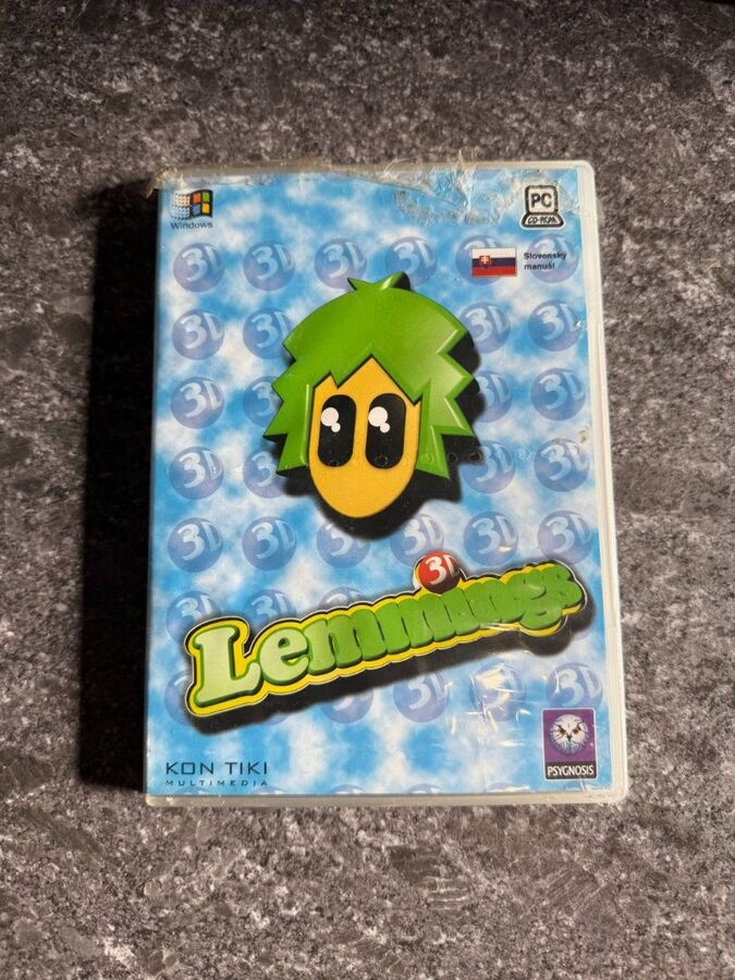 Lemmings 3D (1995) – Neotvorené v originálnom obale - 2