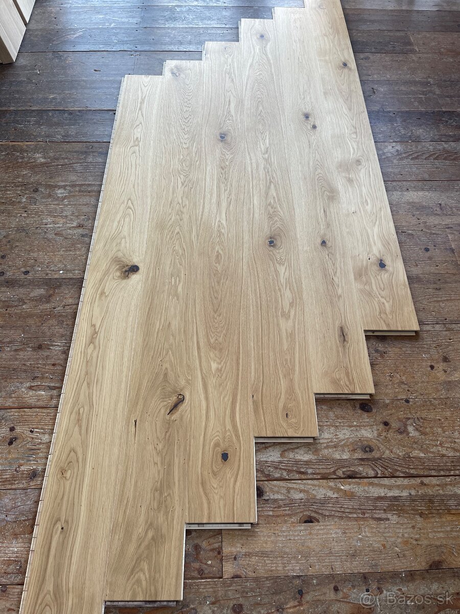Drevená plávajúca podlaha Dub Evolution - 2