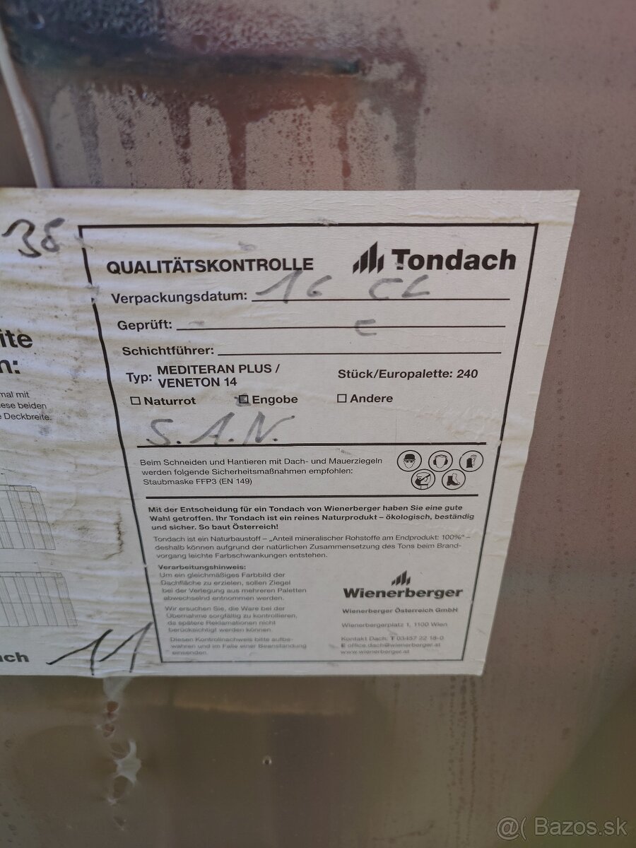 Škridla Tondach mediterran - 2