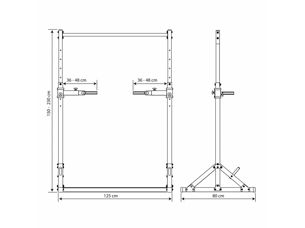 Hrazda s bradlami - 2