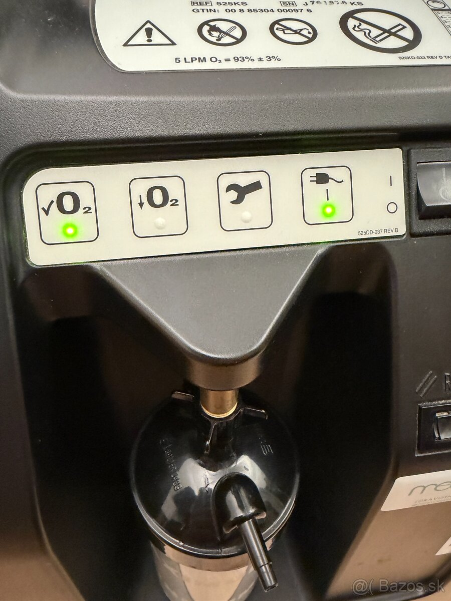 Kyslíkový koncentrátor Devilbiss 525 - top cena. - 2