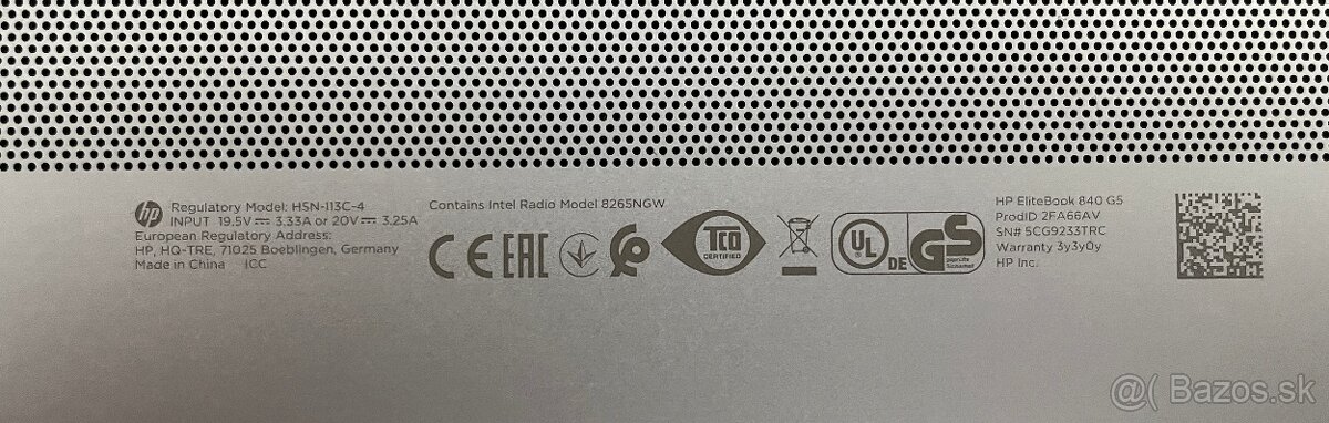 HP Elitebook 840 G5 - 2