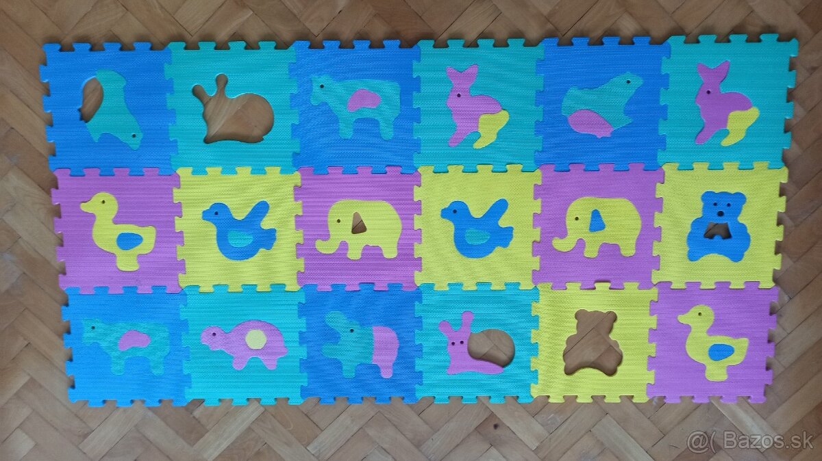 Predám penové puzzle - 2