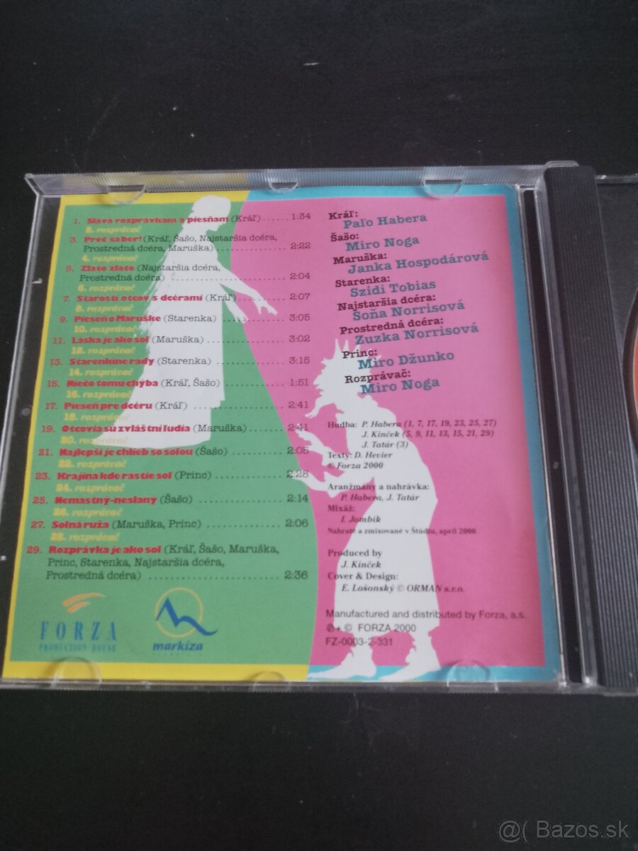 Predám CD-Soľ nad zlato. - 2