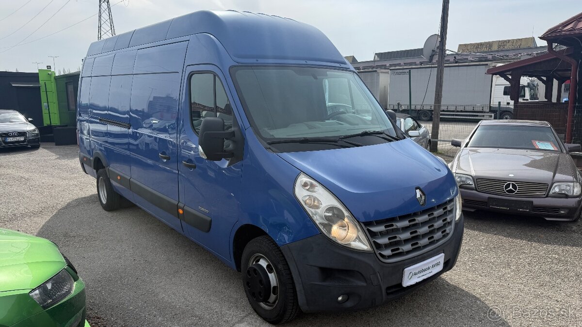 Renault Master 2.2DCi, 107KW, M6, 3miestna - 2