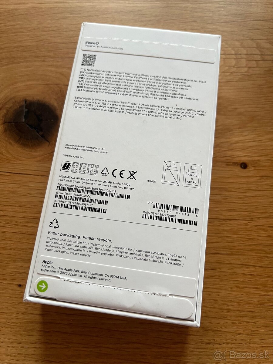 IPHONE 17 256GB LEVANDER - 2