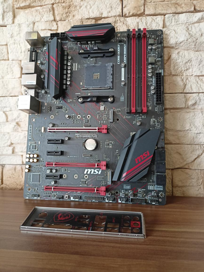 Herná doska MSI X470 GAMING PLUS | socket AM4 - 2