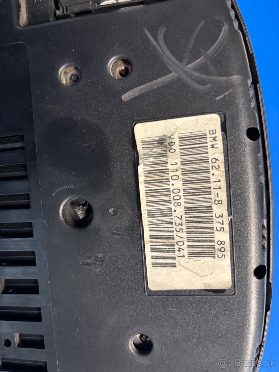 Prístrojová doska BMW 5 E39 - 2