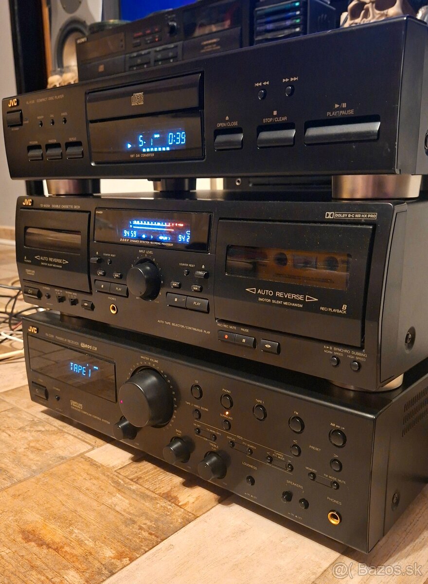 JVC HI-FI 🥰 Zostava + Bluetooth adaptér 👍 - 2