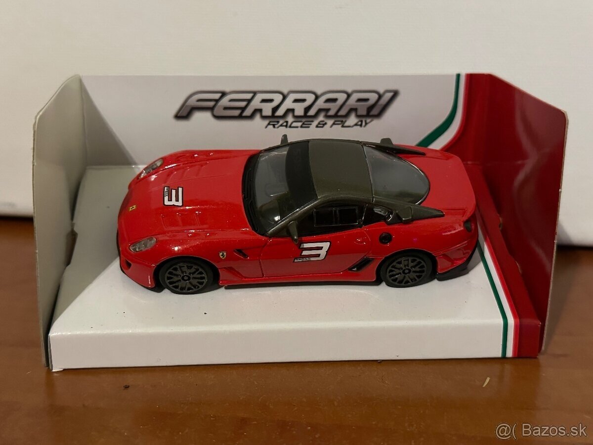 Ferrari 599XX red Burago 1/43 - 2
