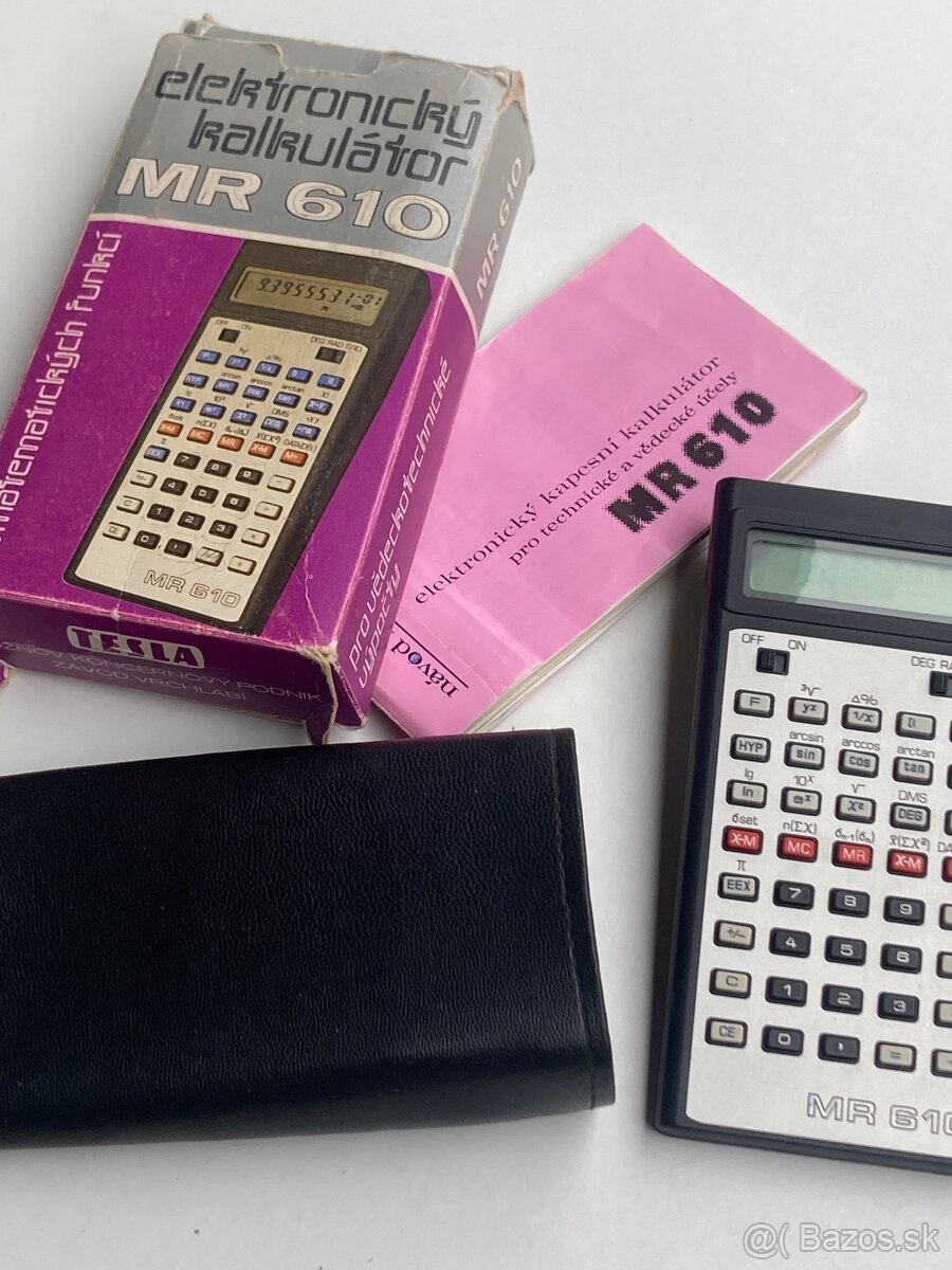 Kalkulátor Tesla MR 610 , MR 413 - 2