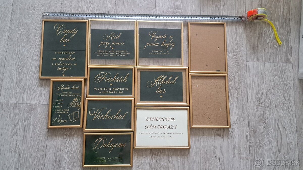 Rámčeky + nápisy zadarmo - 2