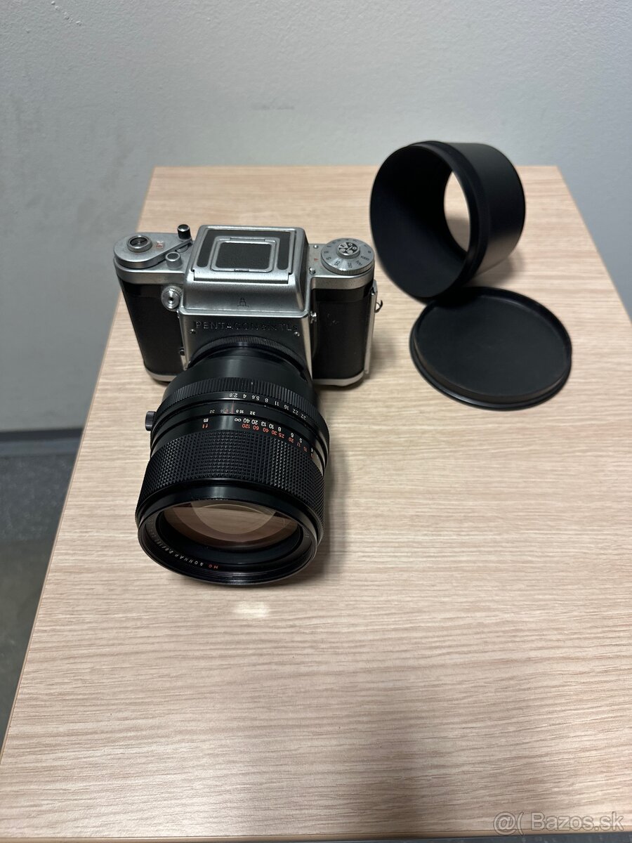 💥Pentacon SixTLS Zeiss 180/2.8 + Practica BMS DARČEK 💥 - 2