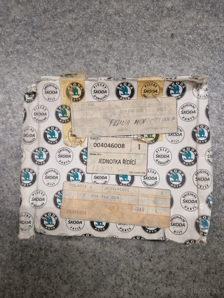 Riadiaca jednotka motora Octavia Felícia Nová - 2