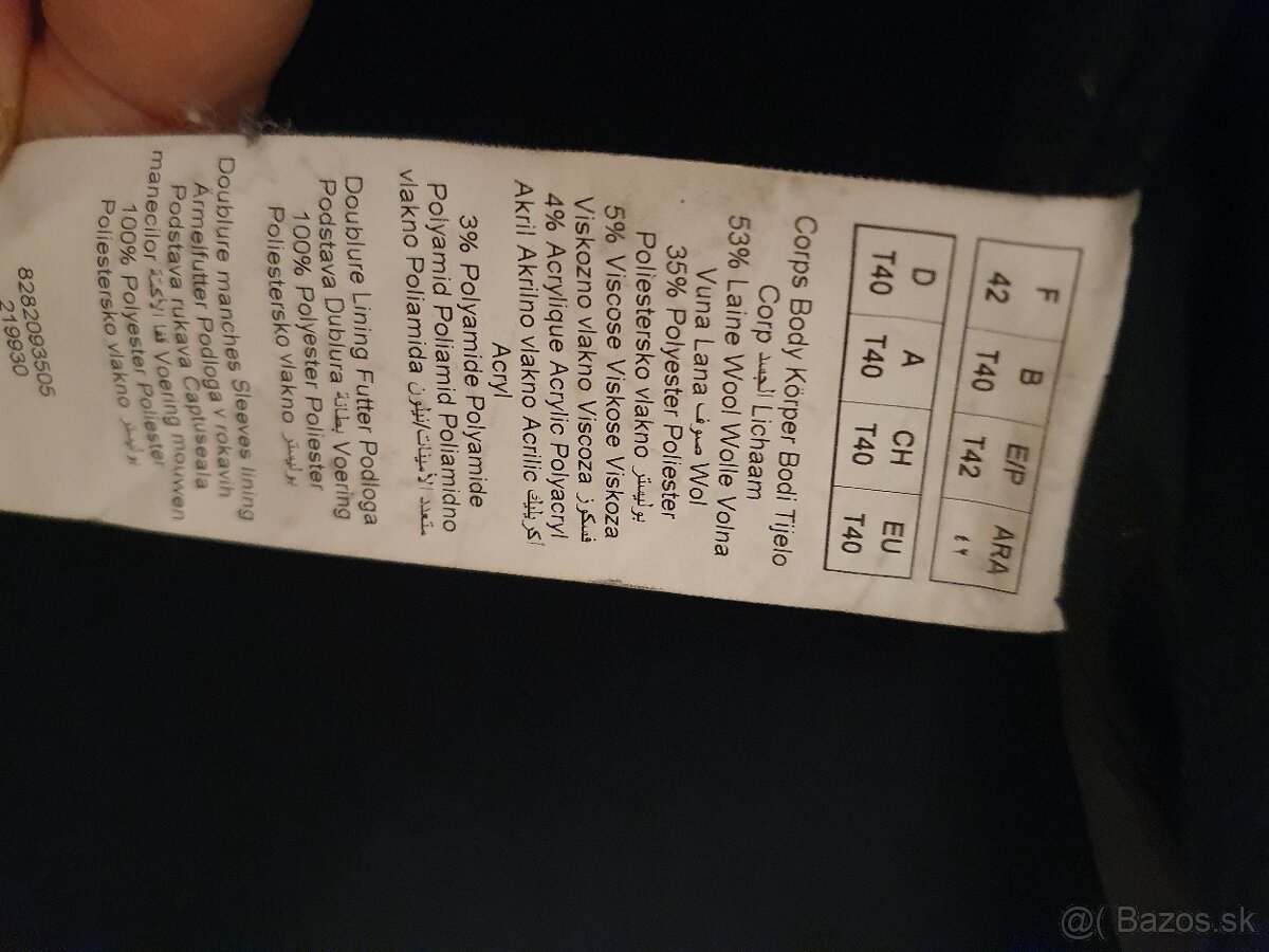 Damsky vlneny kabat - 2