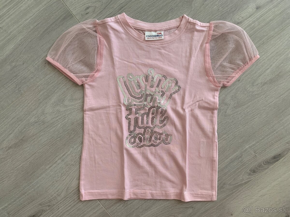 Detské tričká zn. Coccodrillo veľ. 110 - 2