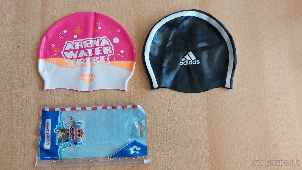 Plavecká čiapka, zn.Arena a Adidas - 2