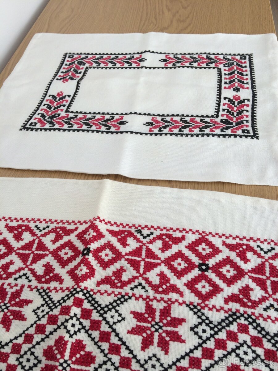 Ručne vyšívané obliečky na vankúš - 2