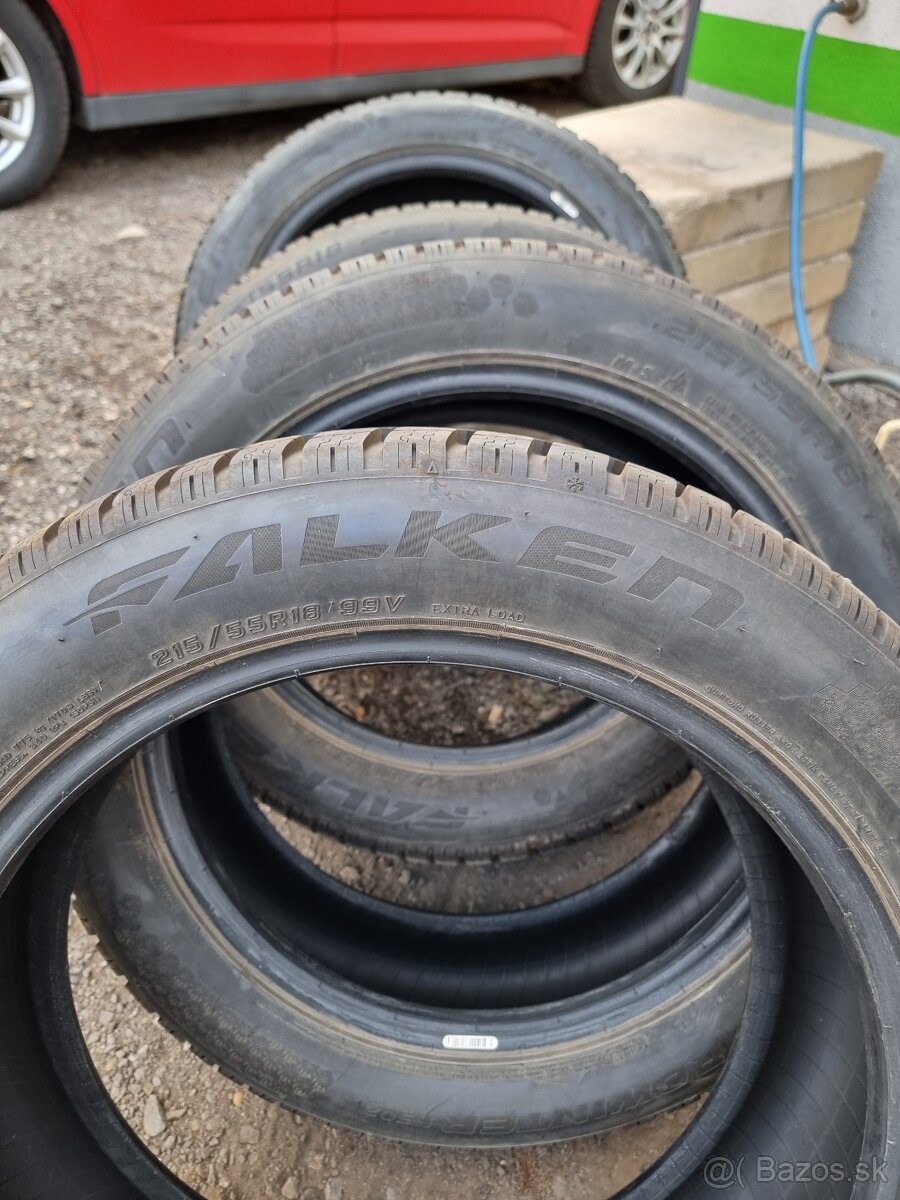 Zimne pneu 215/55R18 - 2