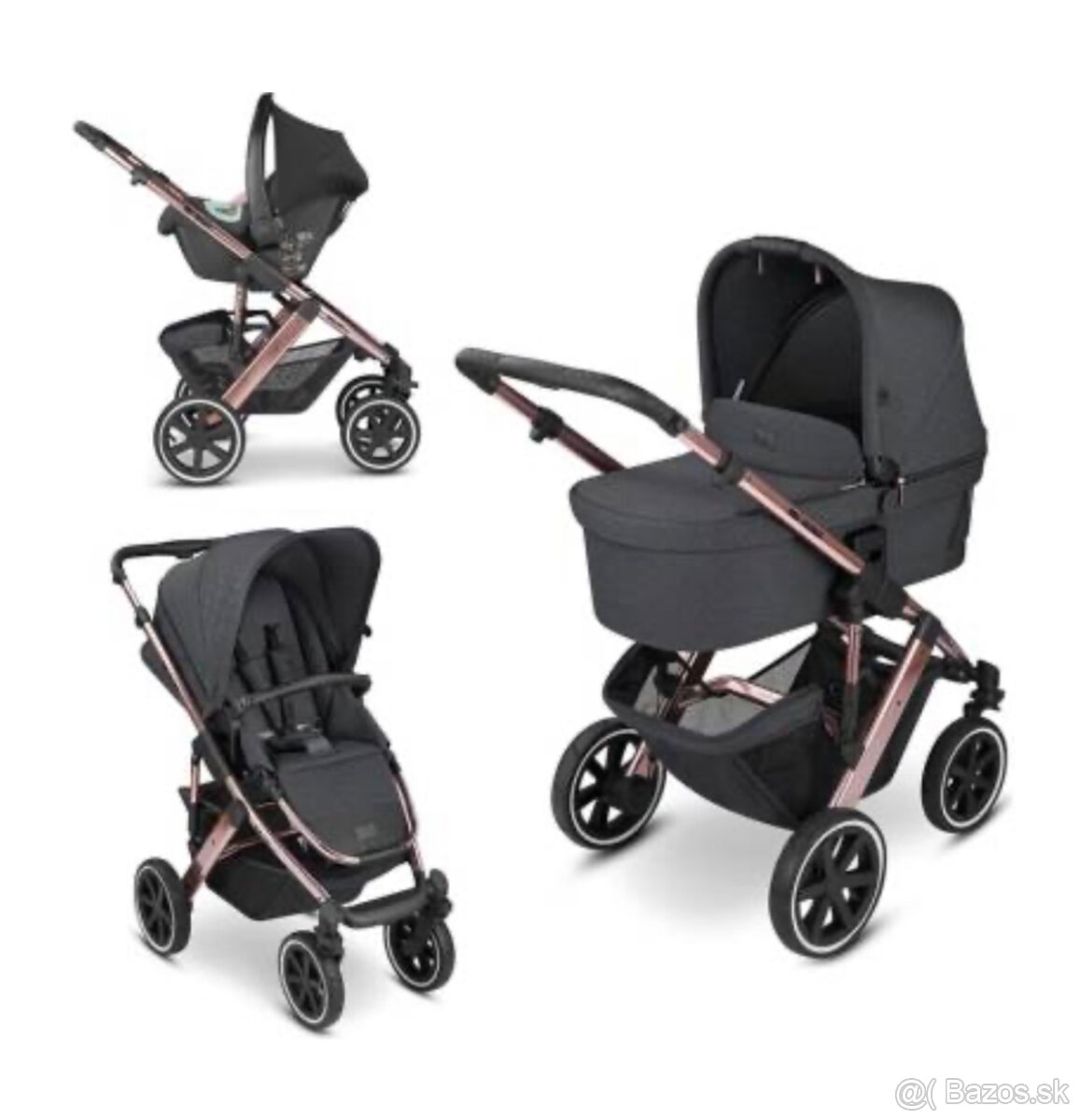 Kocik 3v1 ABC design - 2