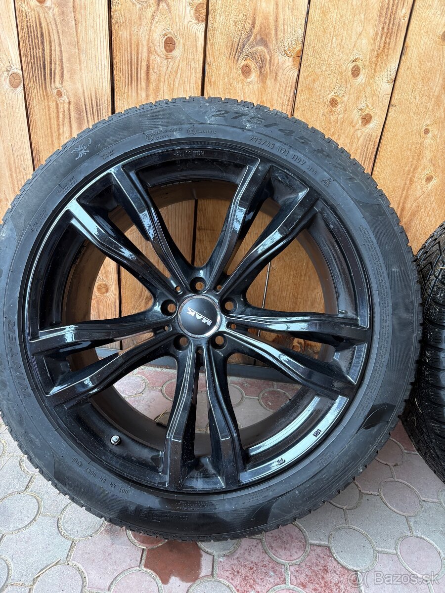 Elektrony Mak so zimnym pneu Pirelli 5x112, r21 - 2
