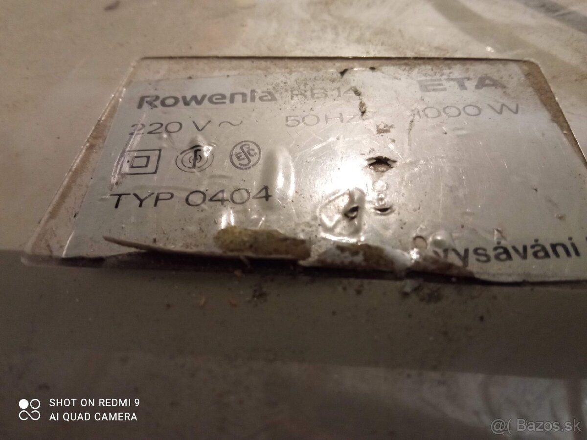 Pracovný vysávač ETA - 2